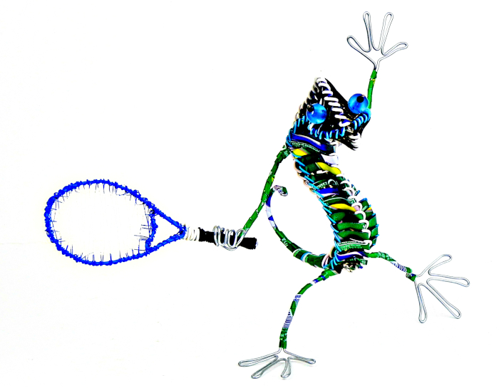 Guecko tennisman