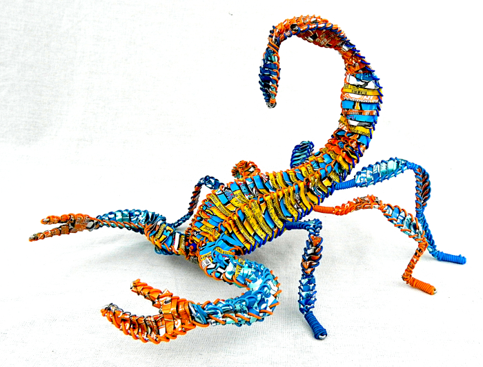 Scorpion Bleu&Orange