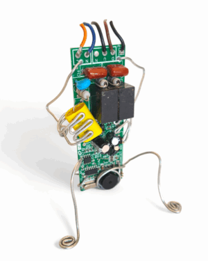 Puce qui téléphone